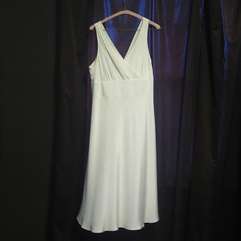J Crew wedding dress, size 14, ivory